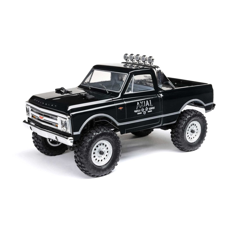1/24 SCX24 1967 Chevrolet C10 4WD Brushed Truck RTR Axial AXI00001V2T Black
