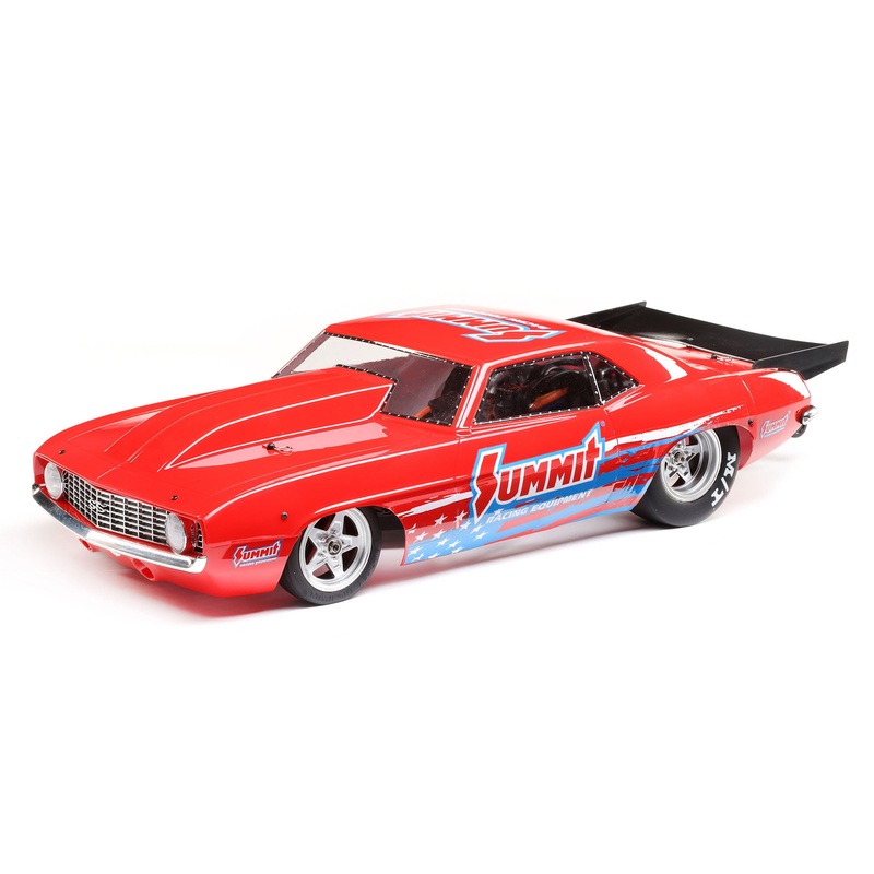 1/10 ’69 Camaro 22S No Prep Drag Car, Brushless 2WD RTR Blue