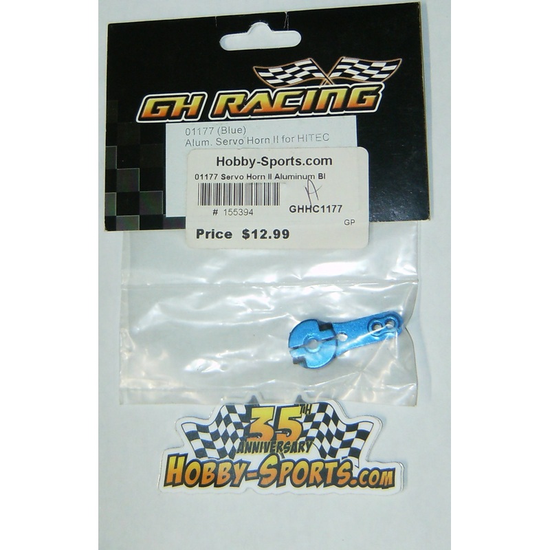 01177 Servo Horn II Aluminum Bl