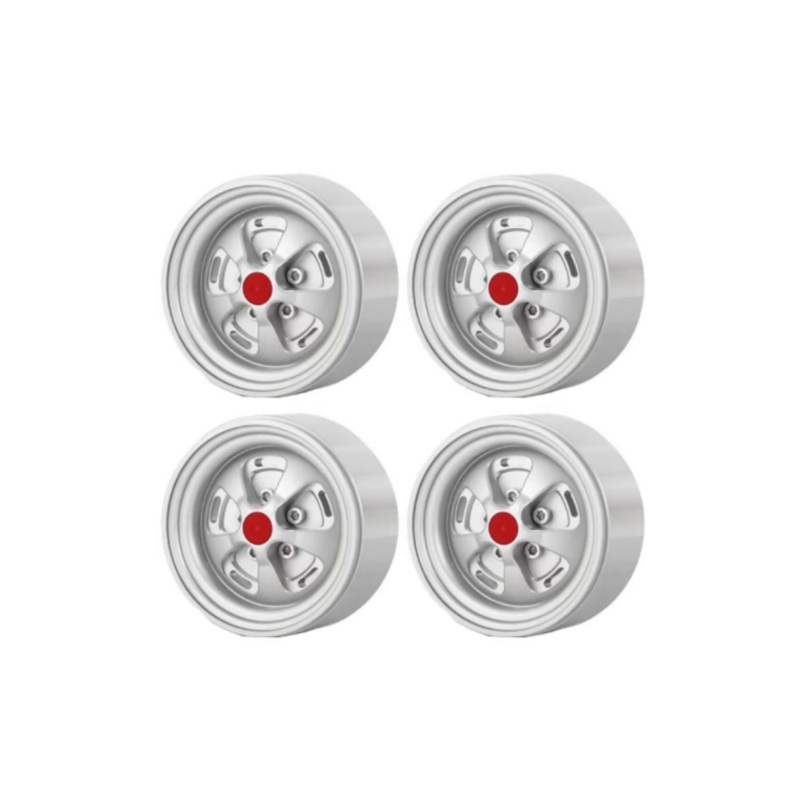 White Out 1.9″ Aluminum Beadlock Crawler Wheels 4pcs