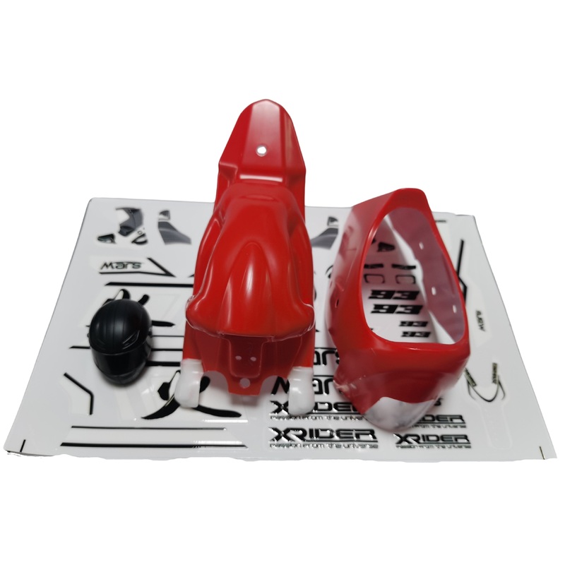 X-Rider 1/8 Mars Body Shell (Red) 1 set