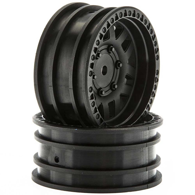 1.9 KMC XD Machete 1/10 Wheels, 12mm, Black