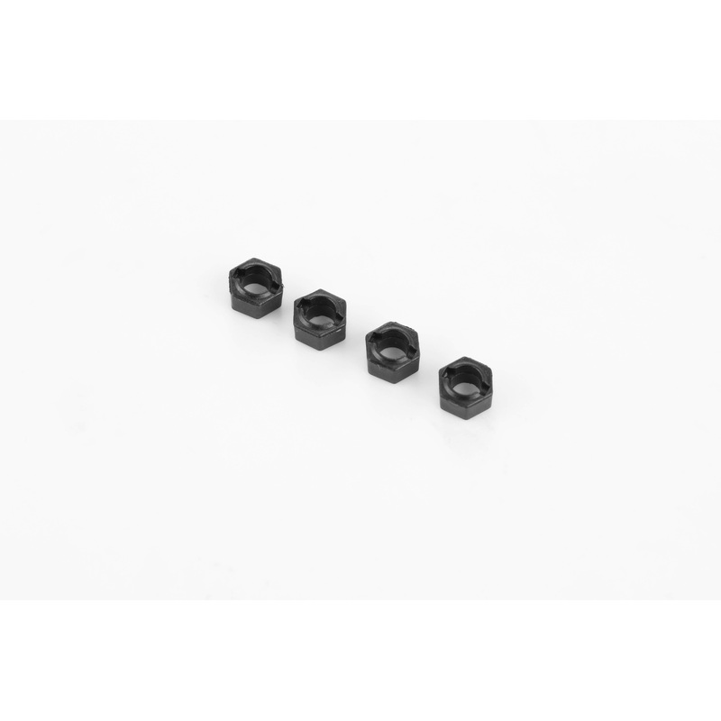 WHEEL HEX ADPATOR For 1:24 Smasher, Power Wagon, K5 Blazer, FCX24 Power Wagon Brushless