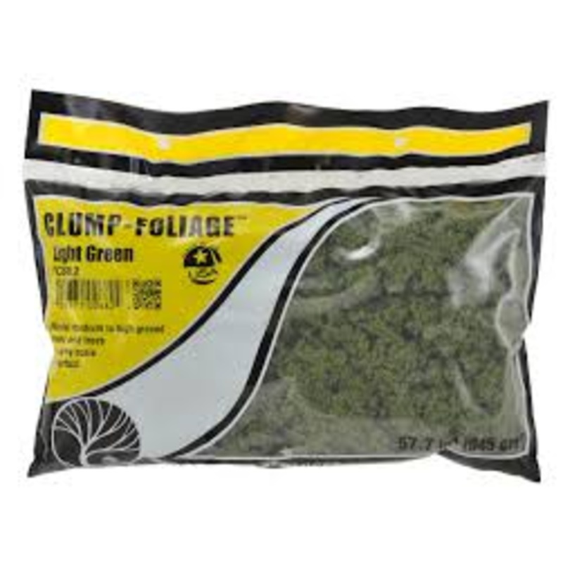Woodland Scenics WOOFC682 Clump Foliage Light Green