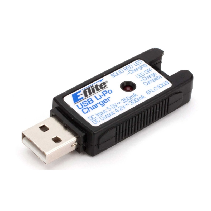 1S USB Li-Po Charger, 300mA