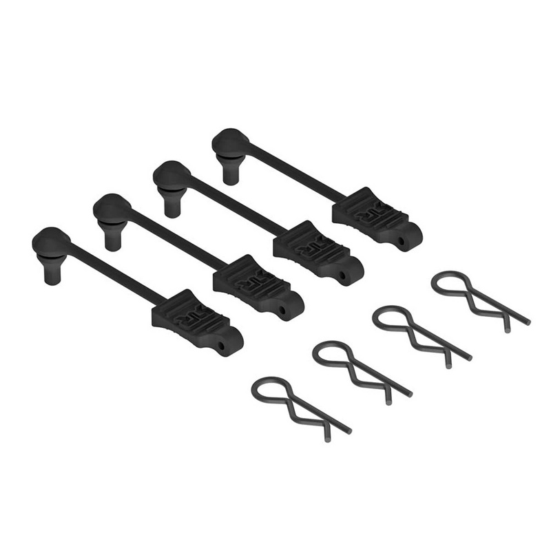 1/10 Body Clip Retainer, Black