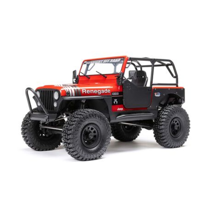 1/10 SCX10 III Jeep CJ-7 4WD Brushed RTR Axial AXI03008 Red