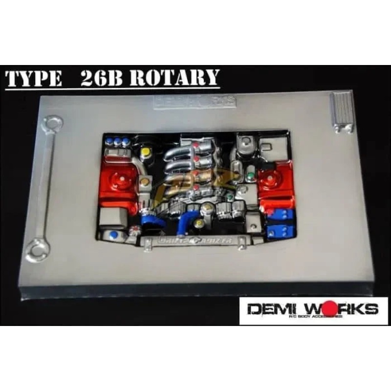 Baie moteur B26 rotary – Demi Works