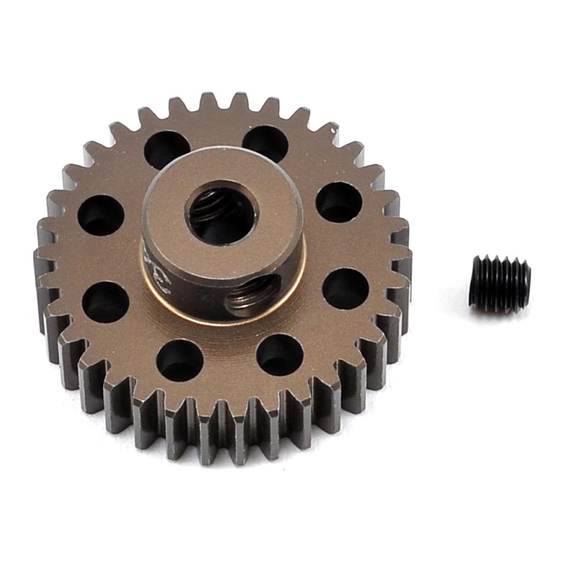 1352 FT Aluminum Pinion Gear 34T 48P 1/8″ Shaft Team Associated ASC1352