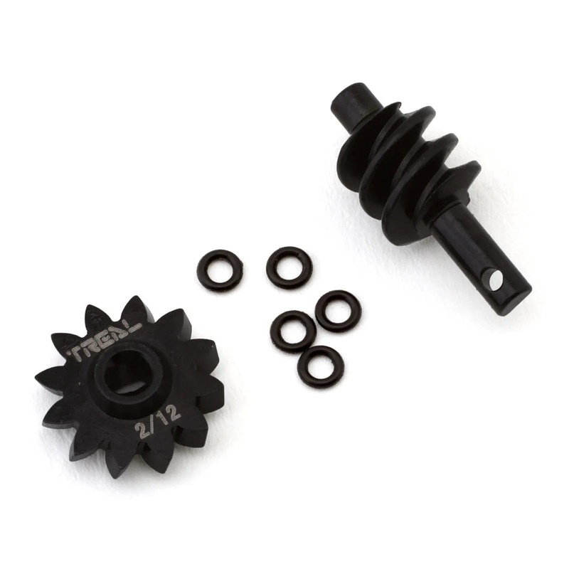 TLHTSCX24-170 Treal Hobby Axial SCX24 Steel Overdrive Differential Gears (2T/12T)