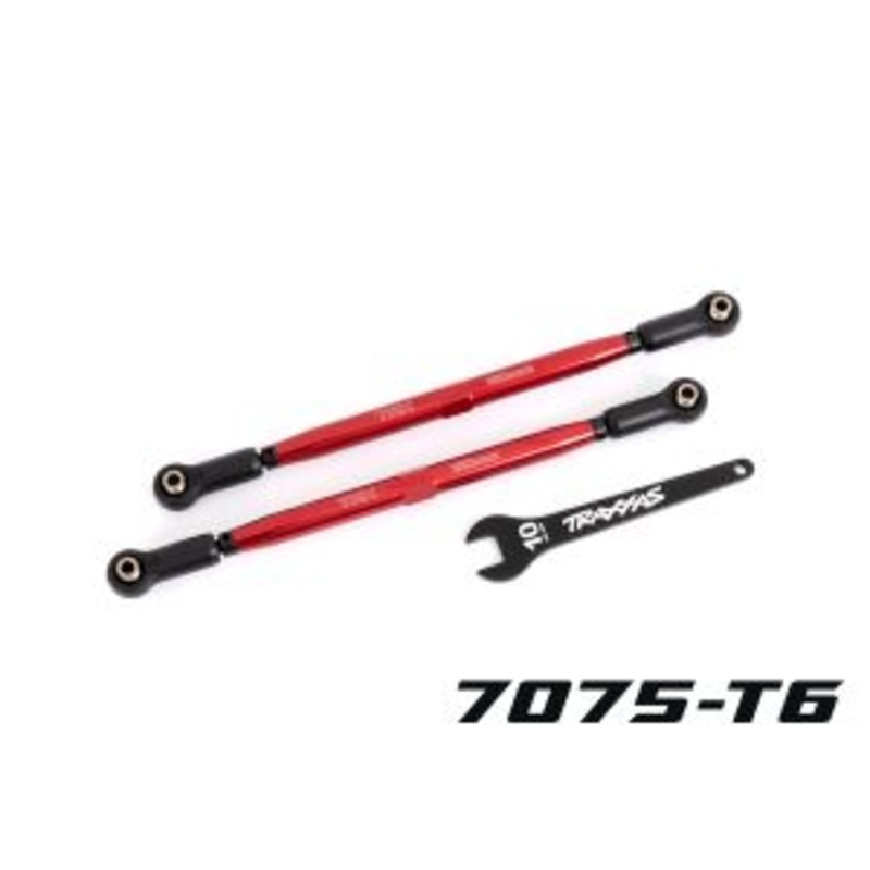 TOE LINKS FRONT RED ALUM Traxxas 7897R