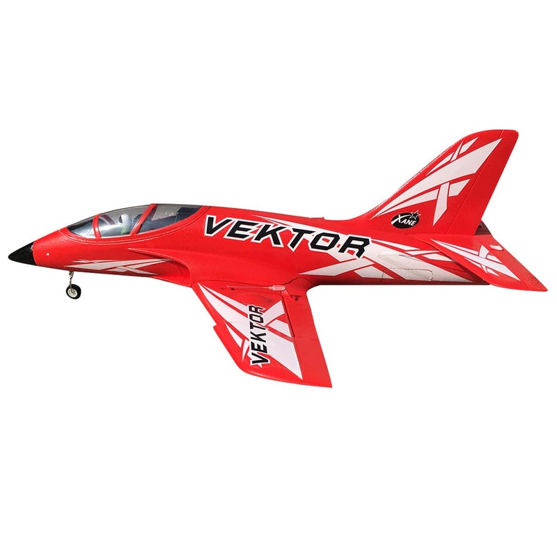 VEKTOR Lightweight 650mm Wingspan RC EPO Bypass Aircraft Airplane RTF for Beginners Green Right Hand Throttle