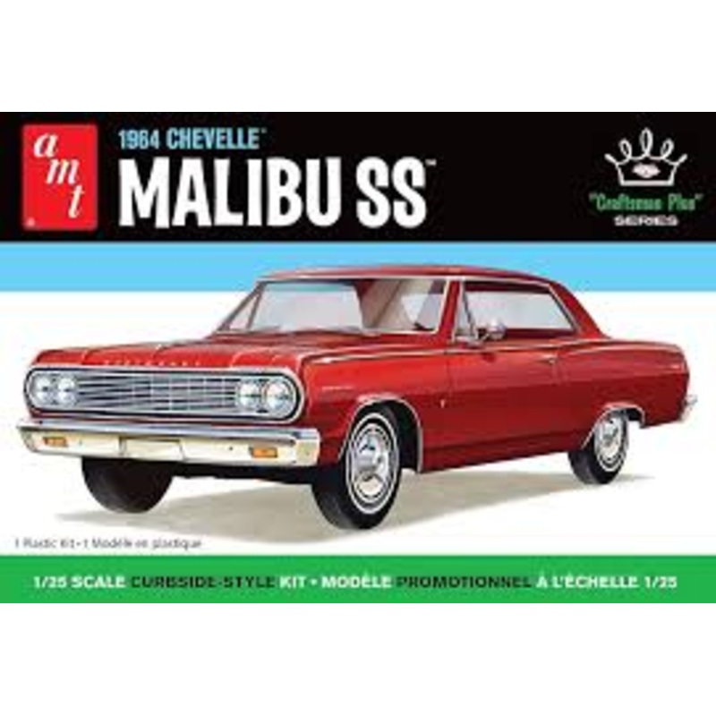 1/25 1964 Chevy Chevelle Malibu Super Sport “Craftsman Plus” Model Kit AMT1426