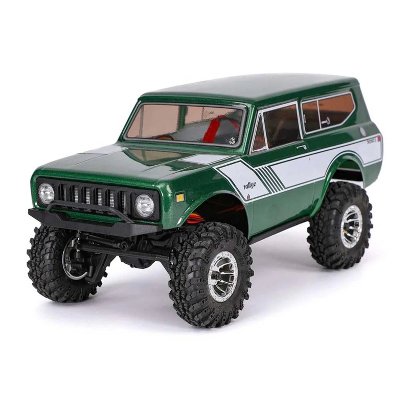 Redcat Ascent-18 International Scout II 1/18 4WD RTR Rock Crawler w/2.4GHz Radio, Battery & Charger Blue