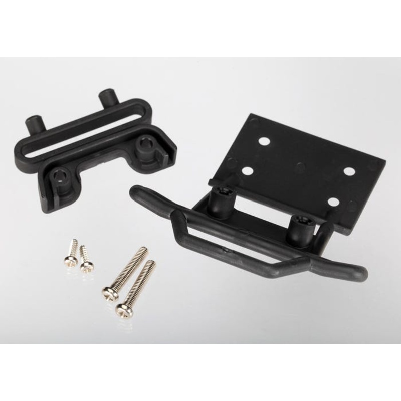 TRA 3621 Front Bumper & Bumper Mount, Bl