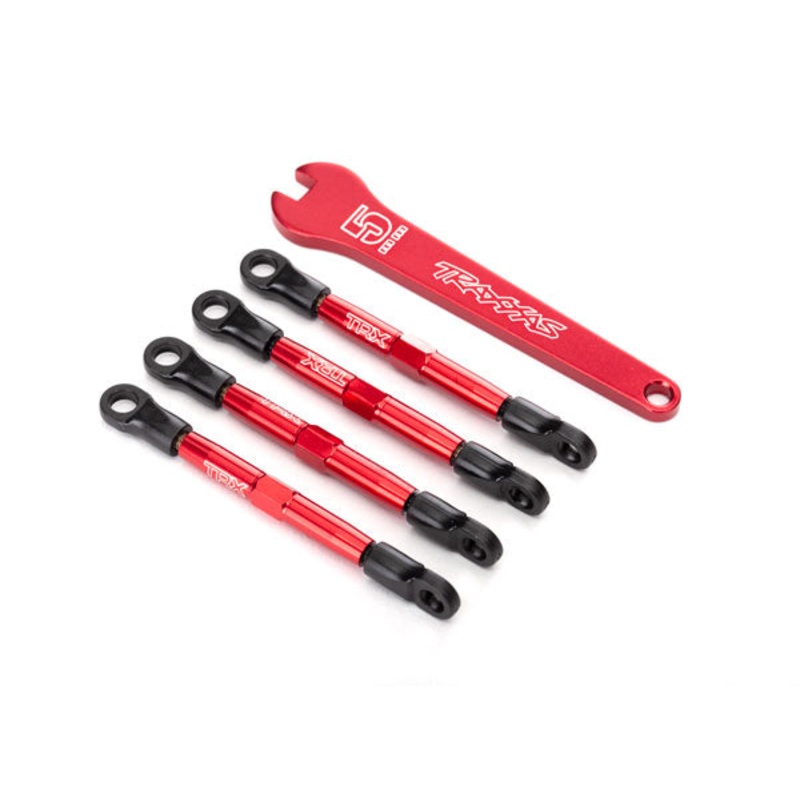 TRA 7038X Front & Rear Alum Toe Links  Re