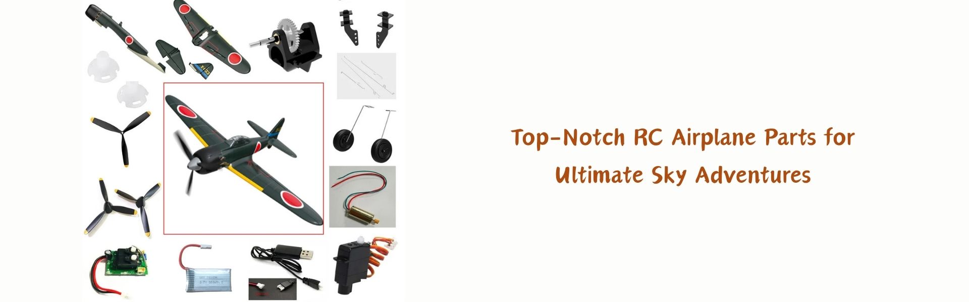 Upgrade Your RC Airplane with the Best Parts – Motors, Batteries, Wings, and Accessories
